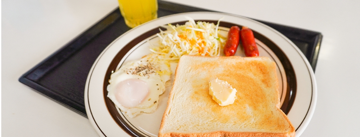 1日3食付きで安心の合宿生活
