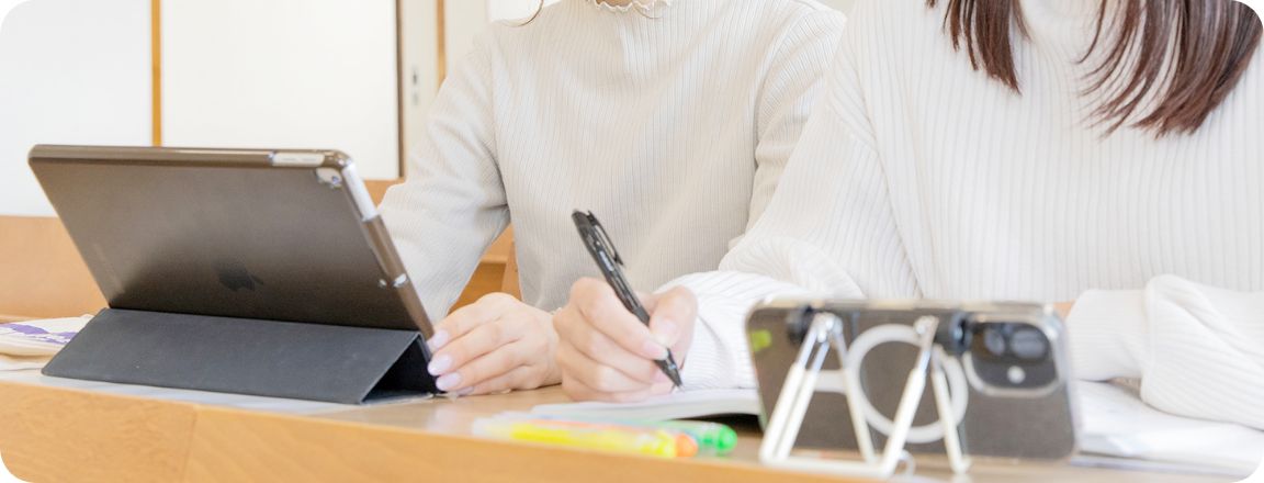 学科はオンライン中心